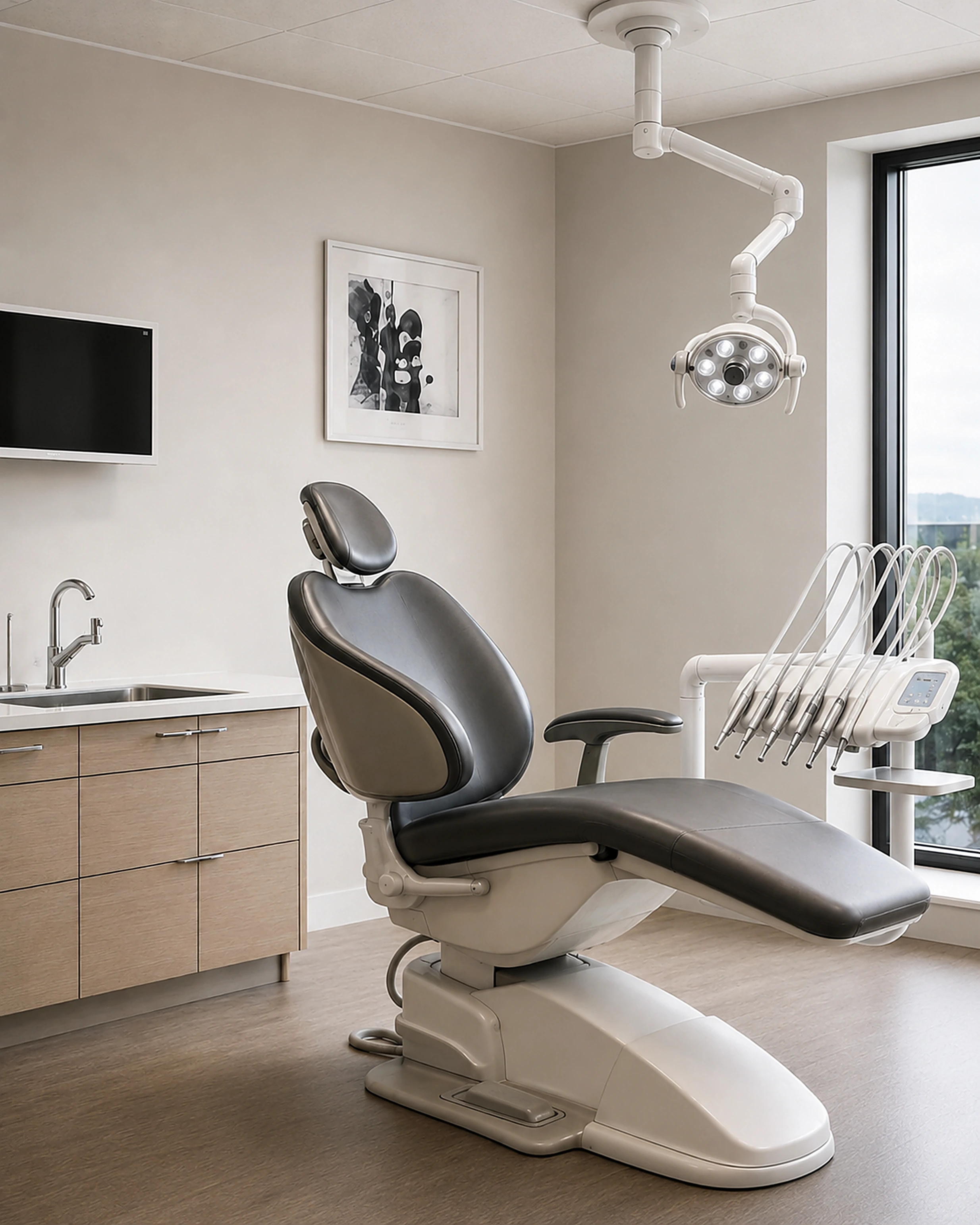 Dental clinic treatment room fitout by Franca Fitouts