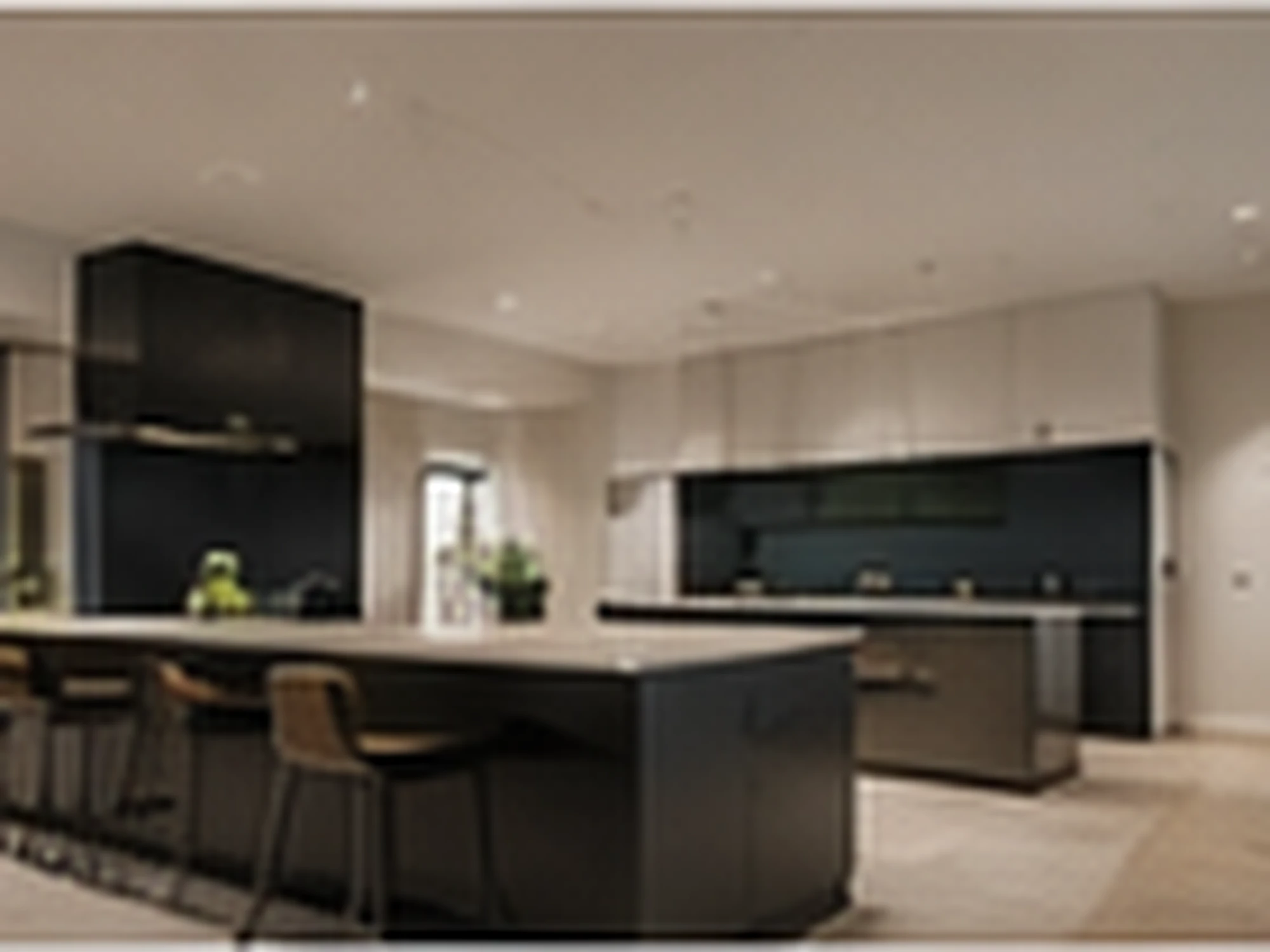 Residential Renovation — Kitchen & Living — completed by Franca Fitouts