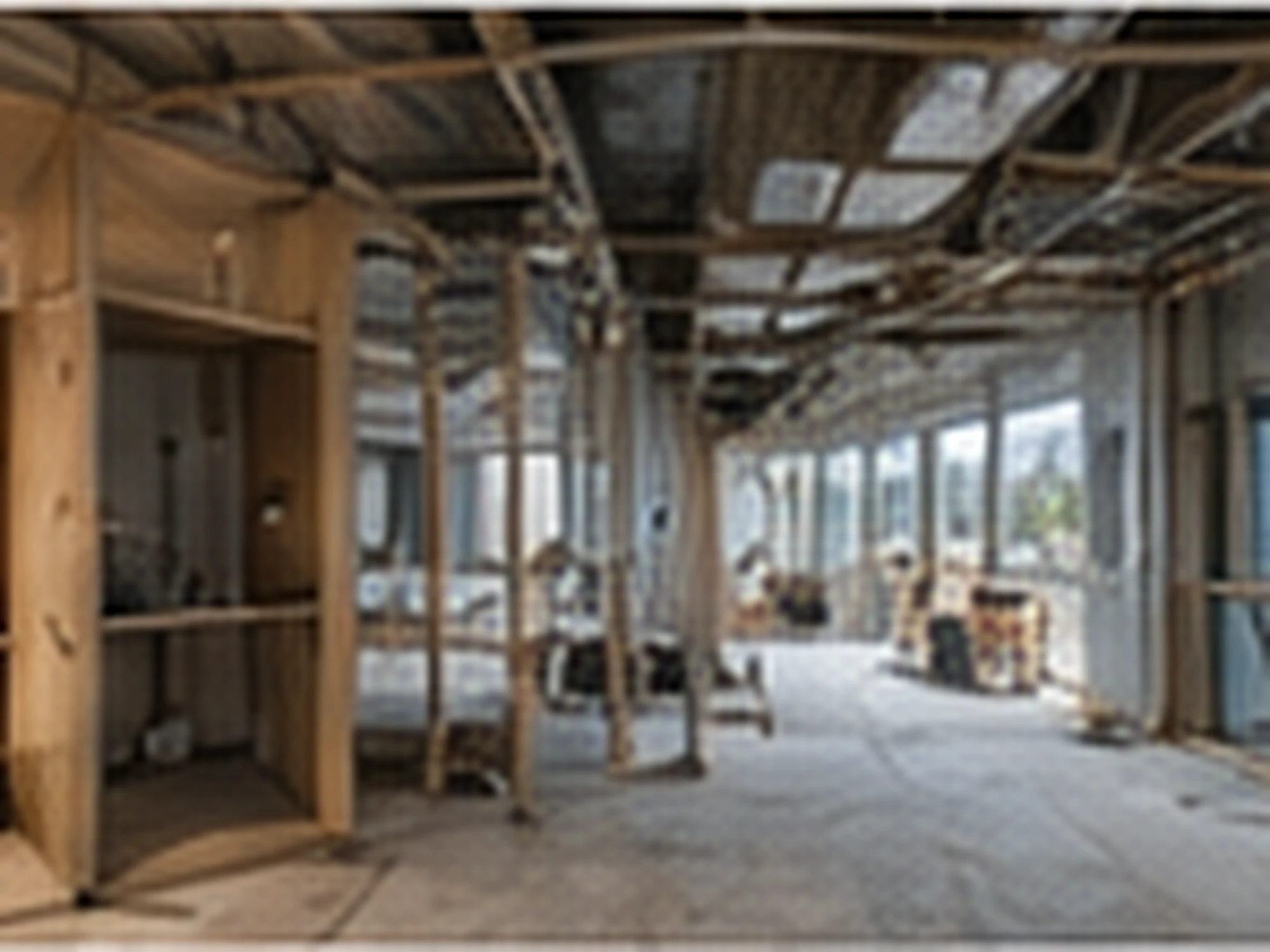 Retail Fitout — Shopping Centre Store — construction in progress